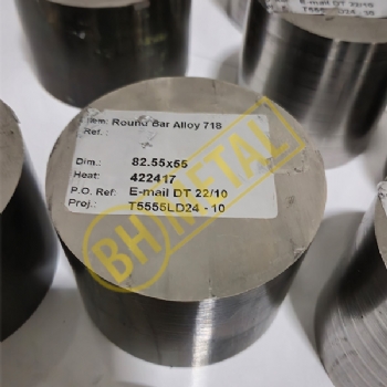 2.4668 Inconel 718 N07718 Nikel Alaşımı