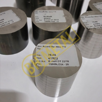 2.4668 Inconel 718 N07718 Nikel Alaşımı